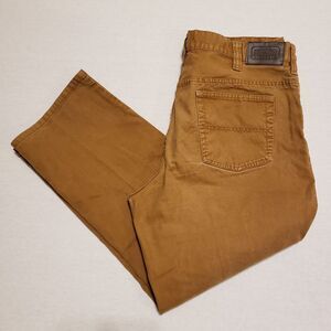 C E. Schmidt Workwear  Relaxed Fit Comfort  Stretch Men's Brown Pants Sz 40x30